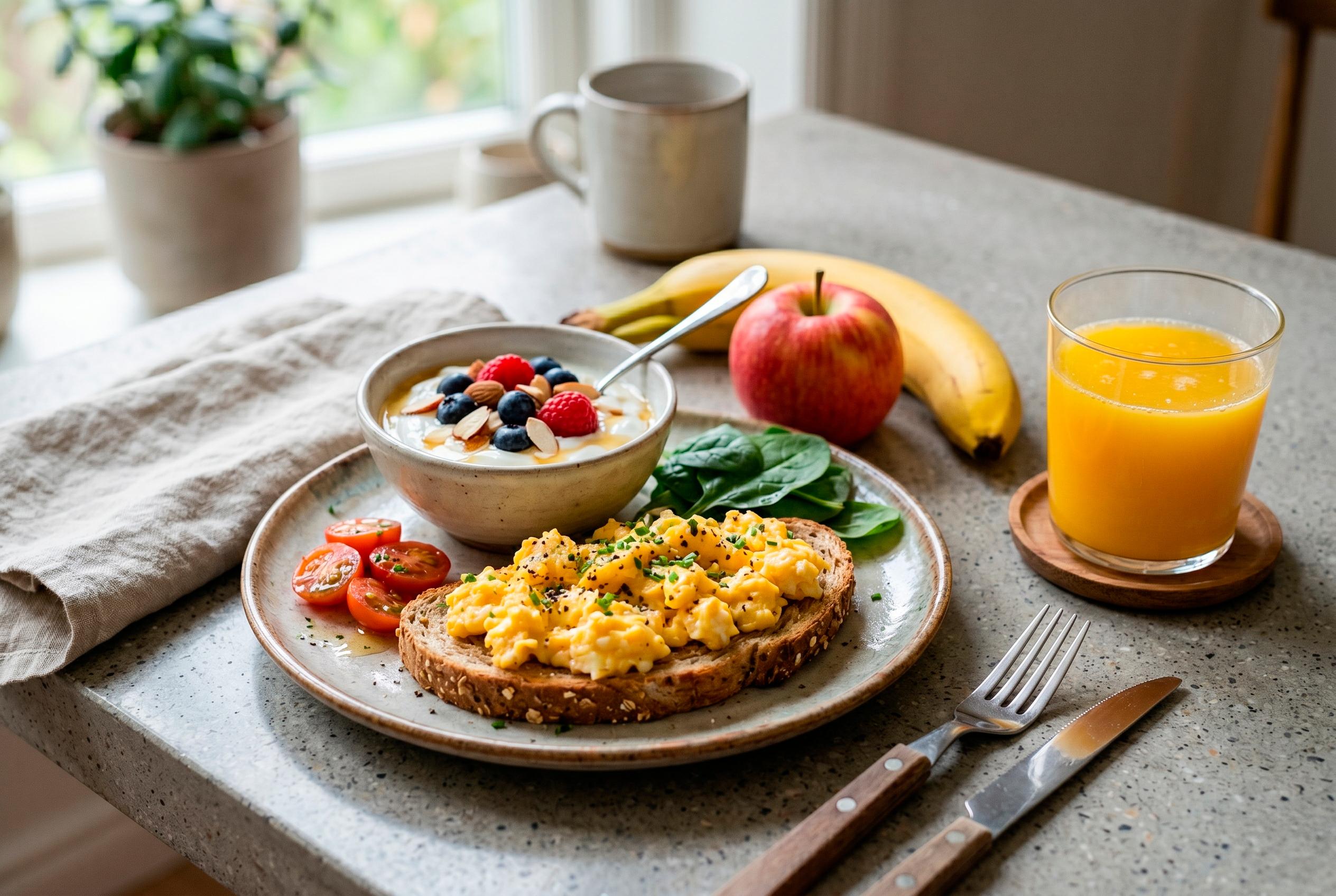 Desayunos saludables y económicos